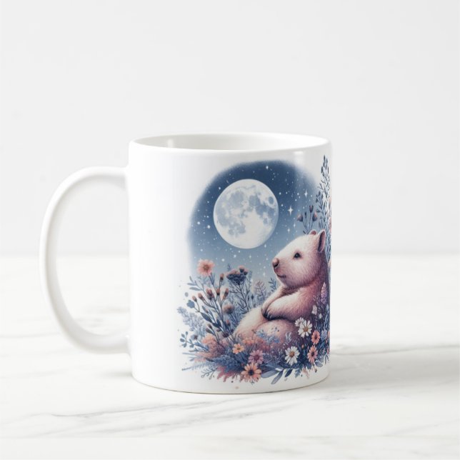 Taza De Café Wombat Wonderland Mug" (Izquierda)