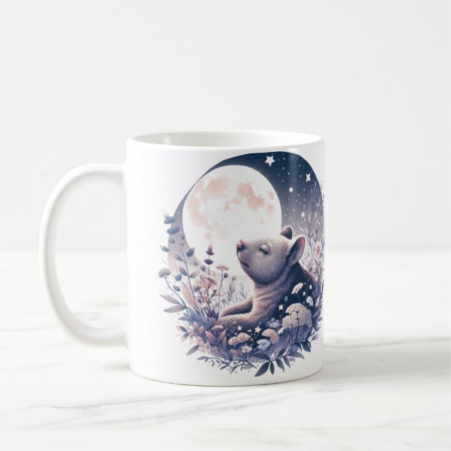 Taza De Café Wombat Wonderland Mug" (Izquierda)