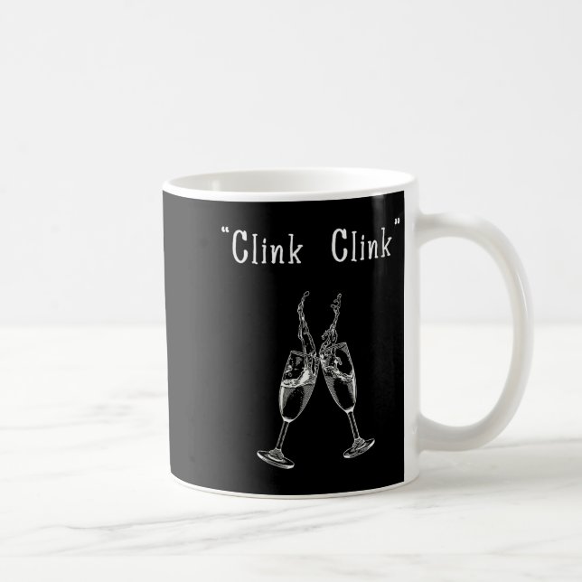 Taza De Café Womens Clink Clink V-neck  (Derecha)