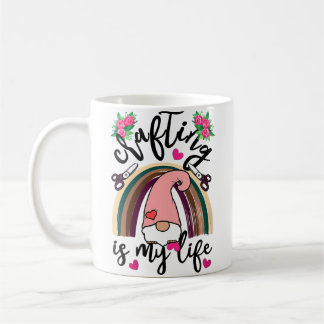 Taza De Café Womens Crafting Is My Life Crafters Quilting Sewin