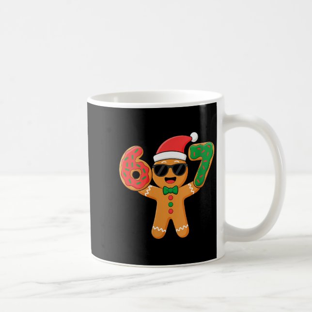 Taza De Café Womens Funny Gingerbread Six Seven 67 Ice Cream Dr (Derecha)