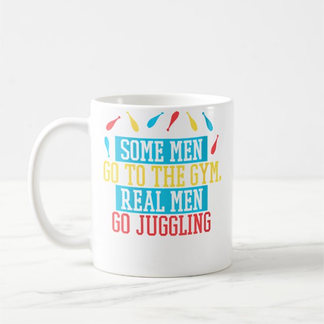 Taza De Café Womens Funny Juggling Design For Men (Izquierda)