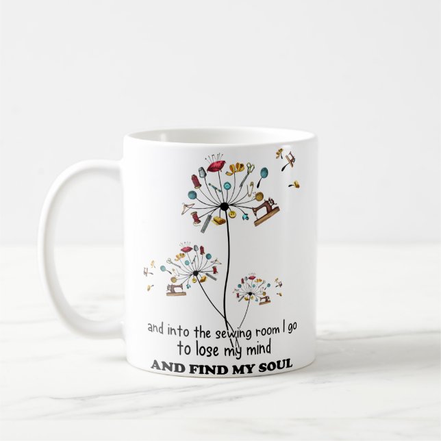 Taza De Café Womens Funny Quote About Quilting - Funny Quilting (Izquierda)