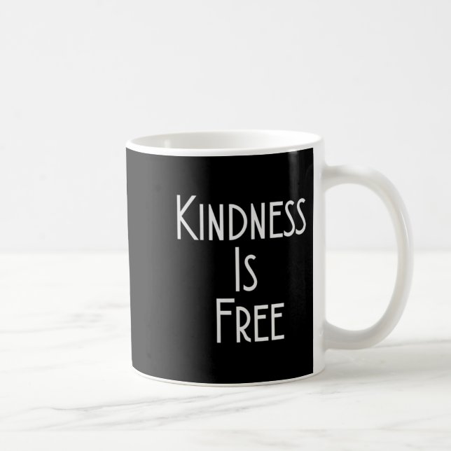 Taza De Café Womens Kindness Is Shirt Motivation Insration V-ne (Derecha)