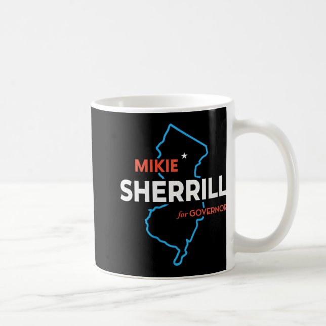 Taza De Café Womens Mikie Sherrill New Jersey Governor Election (Derecha)