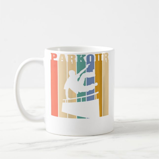 Taza De Café Womens Parkour (Izquierda)