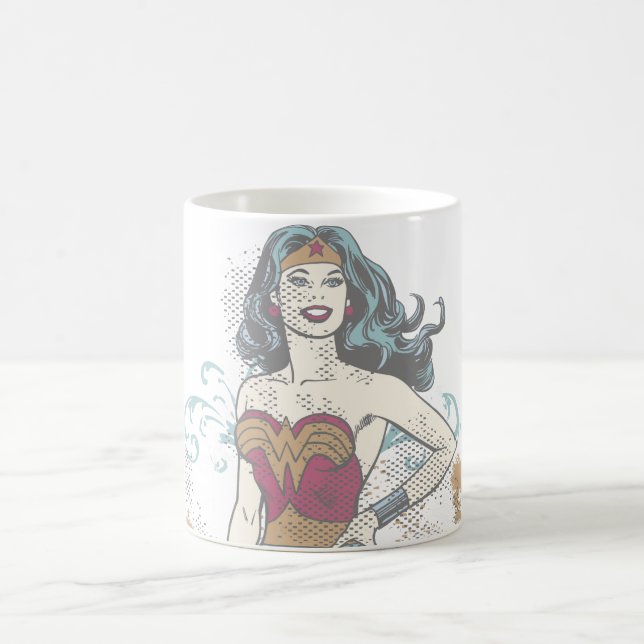 Taza De Café Wonder Woman Halftone (Centro)