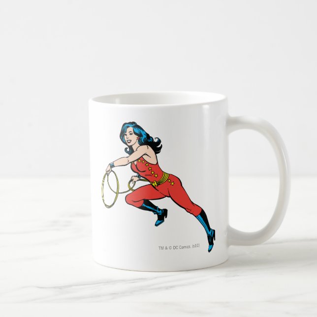 Taza De Café Wonder Woman Red Outfit (Derecha)
