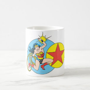 Taza De Café Wonder Woman Red Star