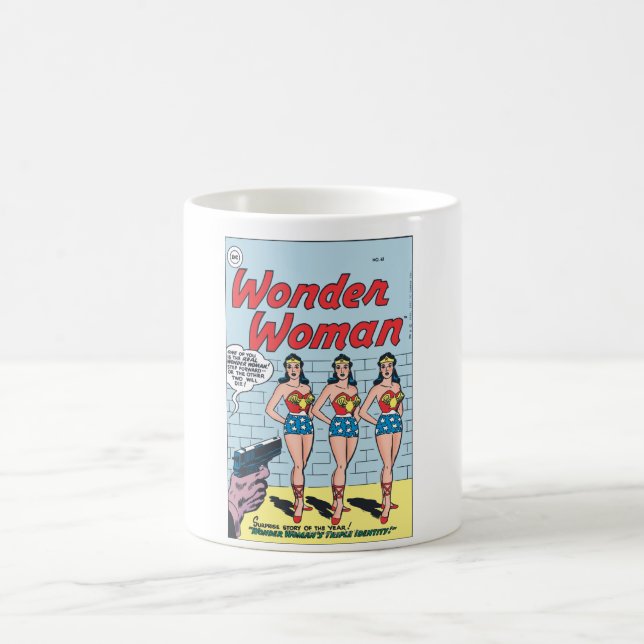 Taza De Café Wonder Woman Triple Identity (Centro)