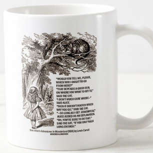 Taza De Café Wonderland ¿Cómo Debería Ir A Cita?