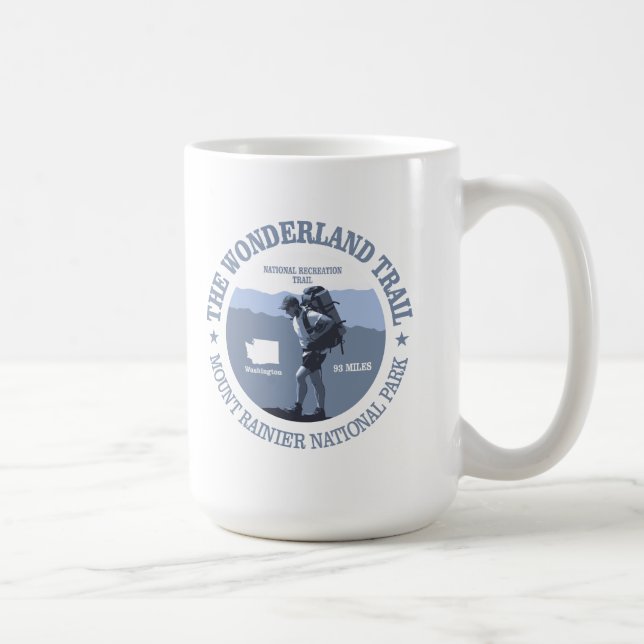 Taza De Café Wonderland Trail (rd.) (Derecha)