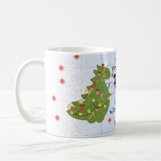 Taza De Café Wood Dragon Blue