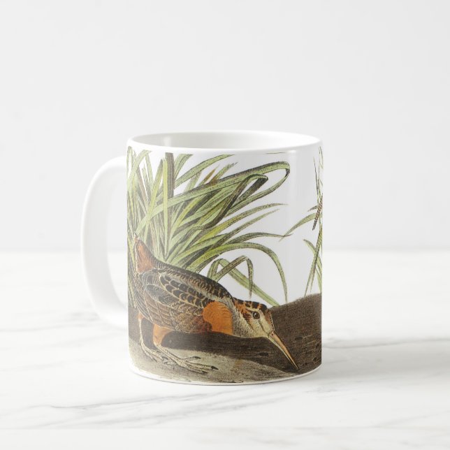 Taza De Café Woodcock americano de Audubon Coffee Mug (Anverso izquierdo)