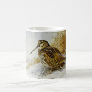 Taza De Café Woodcock en invierno, de Archibald Thorburn