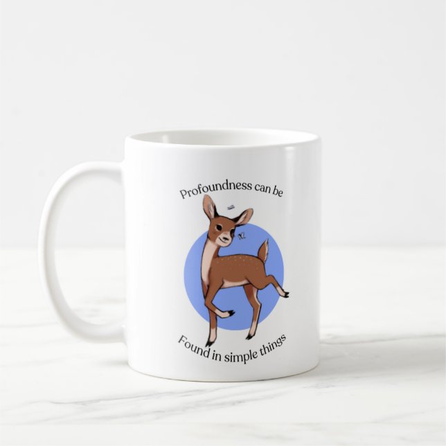 Taza De Café Woodland Deer (Izquierda)