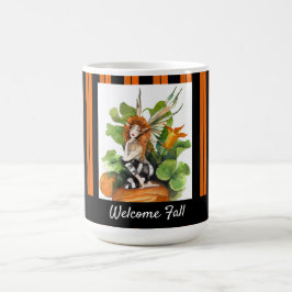 Taza De Café Woodland Fall Harvest Elf