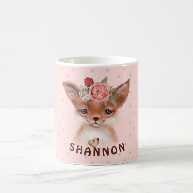 Taza De Café Woodland Fox Coffee Mug (Centro)