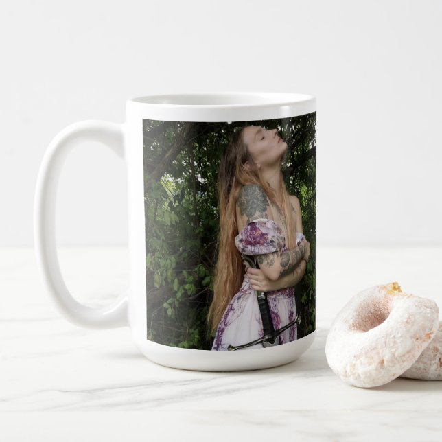 Taza De Café Woodland Real Coffee Time  (Con donut)