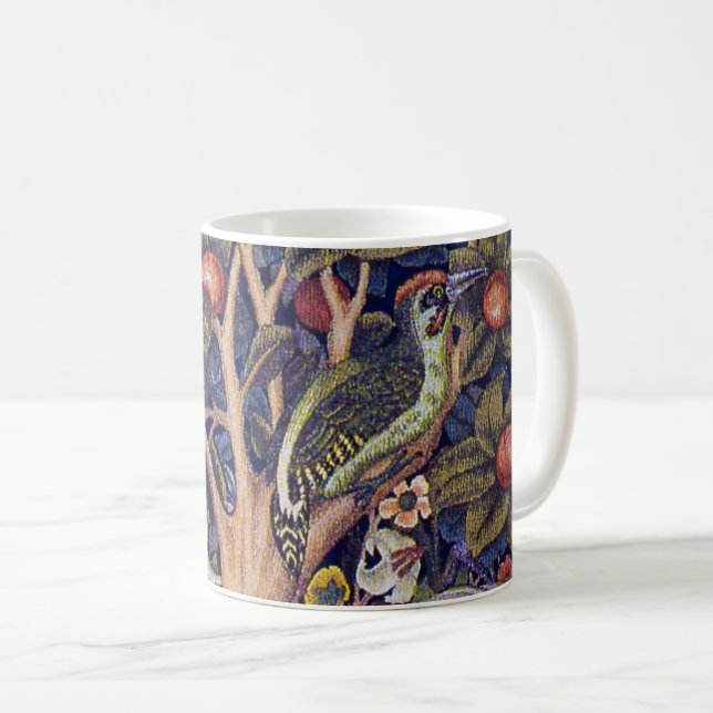 Taza De Café Woodpecker, William Morris (Anverso derecho)