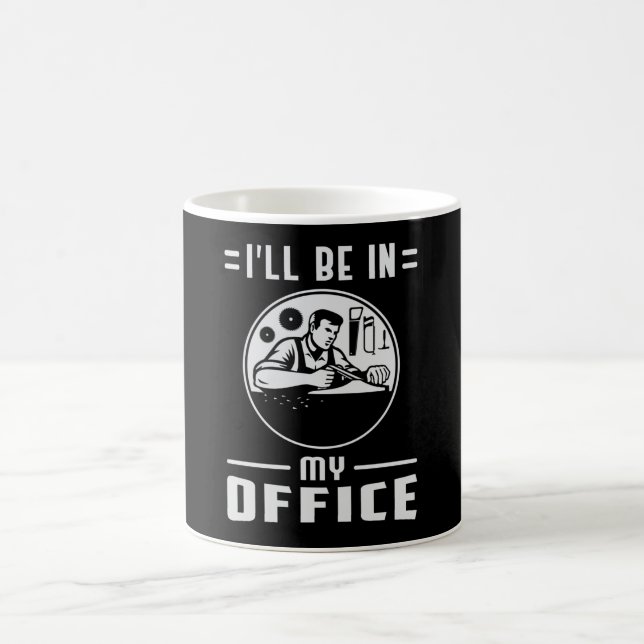 Taza De Café Woodworker Saw Woodwork Carpenter Gift Idea (Centro)