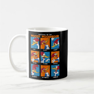 Taza De Café Woody Woodpecker Emotions Vintage Panel Poster 