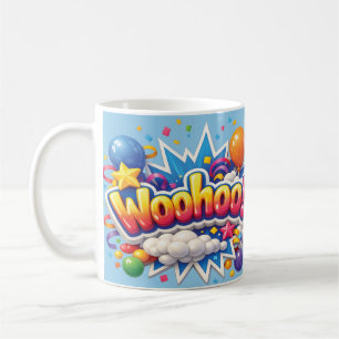 Taza De Café Woohoo Azul