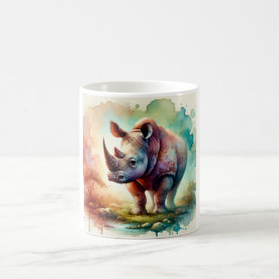Taza De Café Woolly Rhinoceros Serenity 240824AREF117 - Waterco