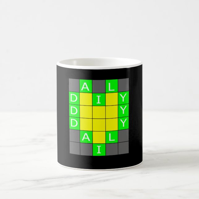Taza De Café Wordle (Centro)