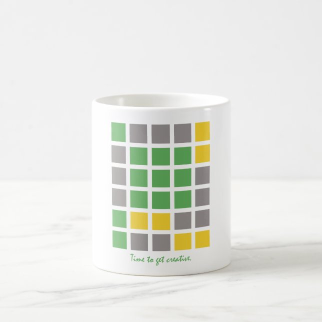 Taza De Café Wordle (Centro)