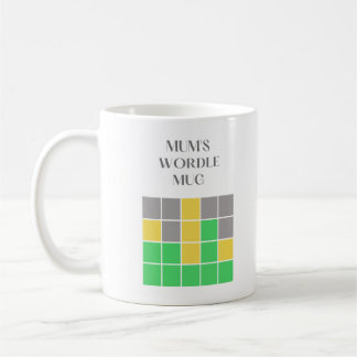 Taza De Café Wordle Mug para Mamá