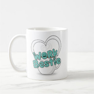 Taza De Café Work Bestie Mug