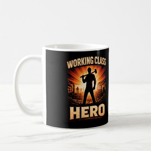 Taza De Café Working Class Hero (Izquierda)