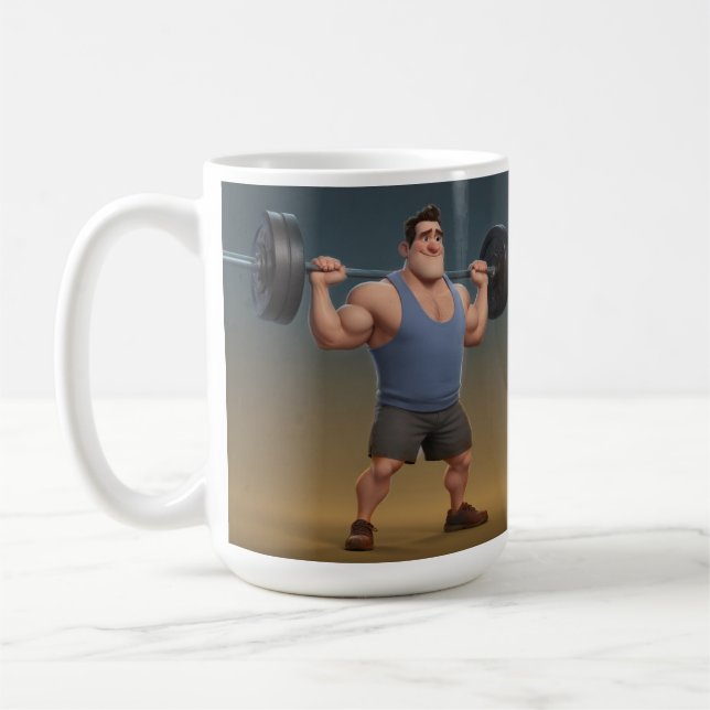 Taza De Café Workout Man (Izquierda)
