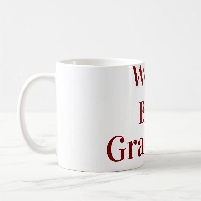 Taza De Café World best Grandma grandmother grandparents pink n (Izquierda)