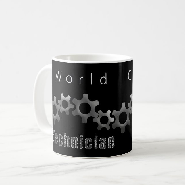 Taza De Café World Class Technician Metallic (Anverso izquierdo)