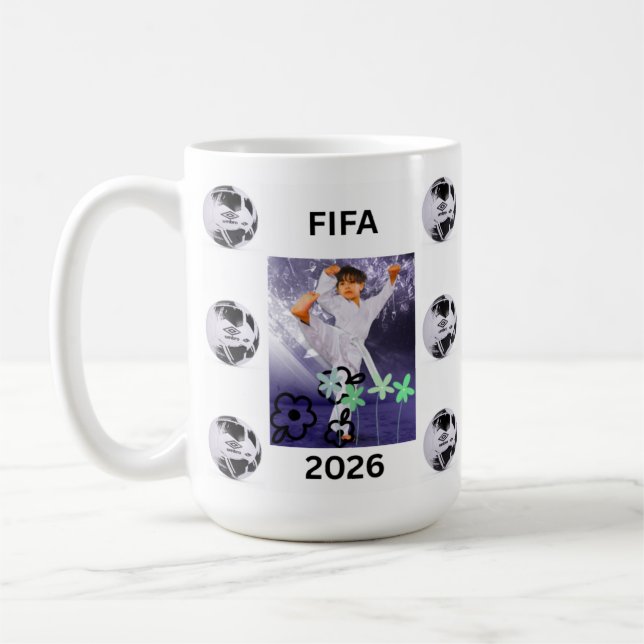 TAZA DE CAFÉ WORLD CUP 2026 FIFA (Izquierda)