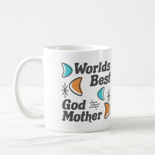 Taza De Café Worlds Best Godwoman Retro