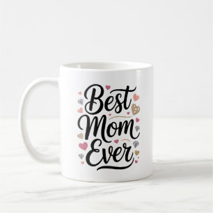 Taza De Café World's Best Mom Diamonds