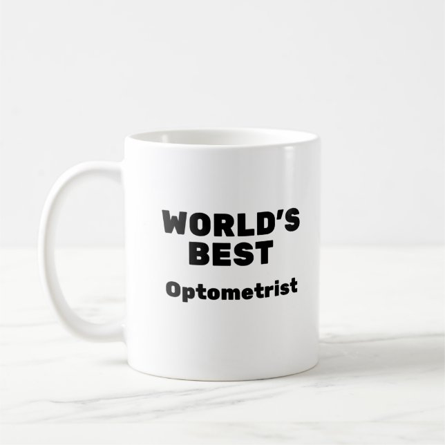 Taza De Café World's Best Optometrist (Izquierda)