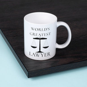 Taza De Café World's Greatest Lawyer Scales 