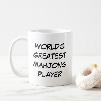 Taza De Café "World's Greatest Mahjong Player"