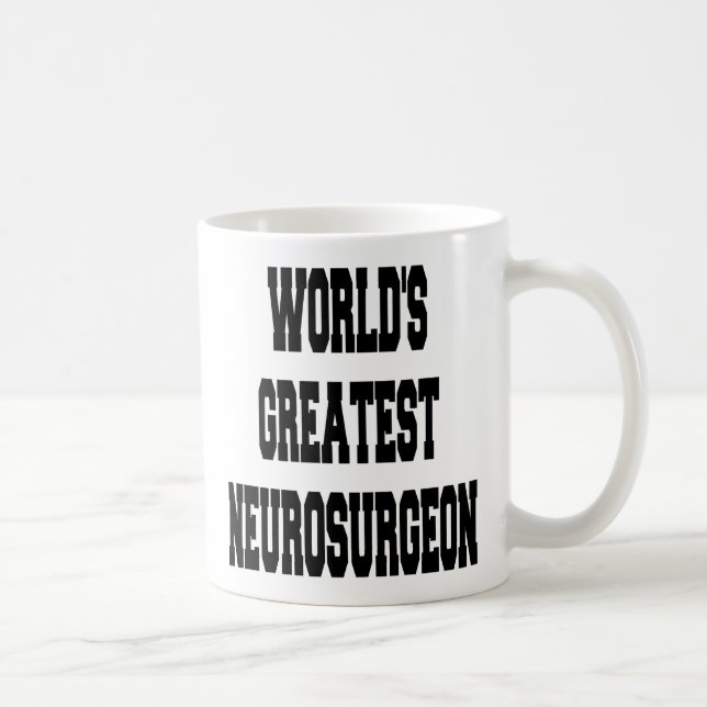 Taza De Café Worlds Greatest Neurosurgeon (Derecha)