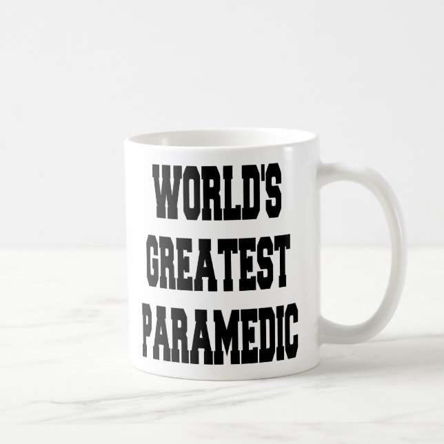 Taza De Café Worlds Greatest Paramedic (Derecha)
