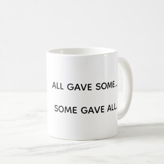 Taza De Café Wounded Warriors Support