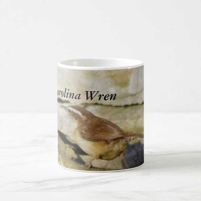 Taza De Café Wren de Carolina (Centro)