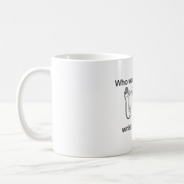 Taza De Café Wrist locker mug (Izquierda)