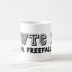Taza De Café WTC 7 cayó a velocidad de caída libre