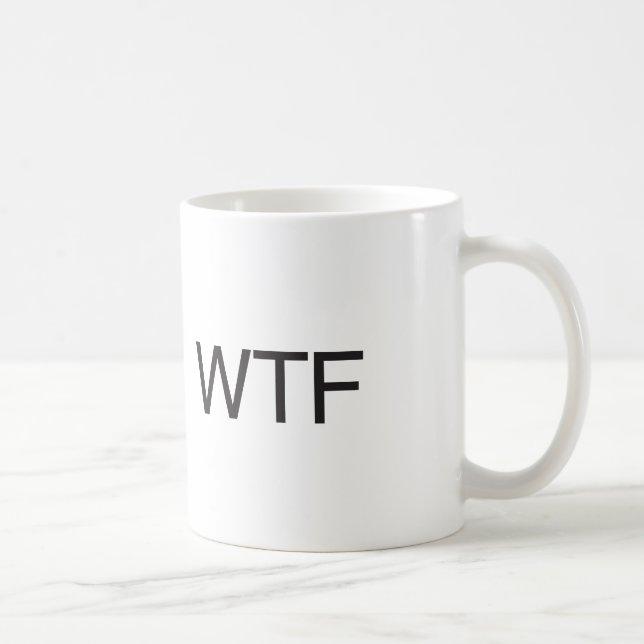 TAZA DE CAFÉ WTF (Derecha)