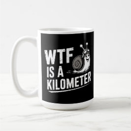 Taza De Café WTF es un kilómetro